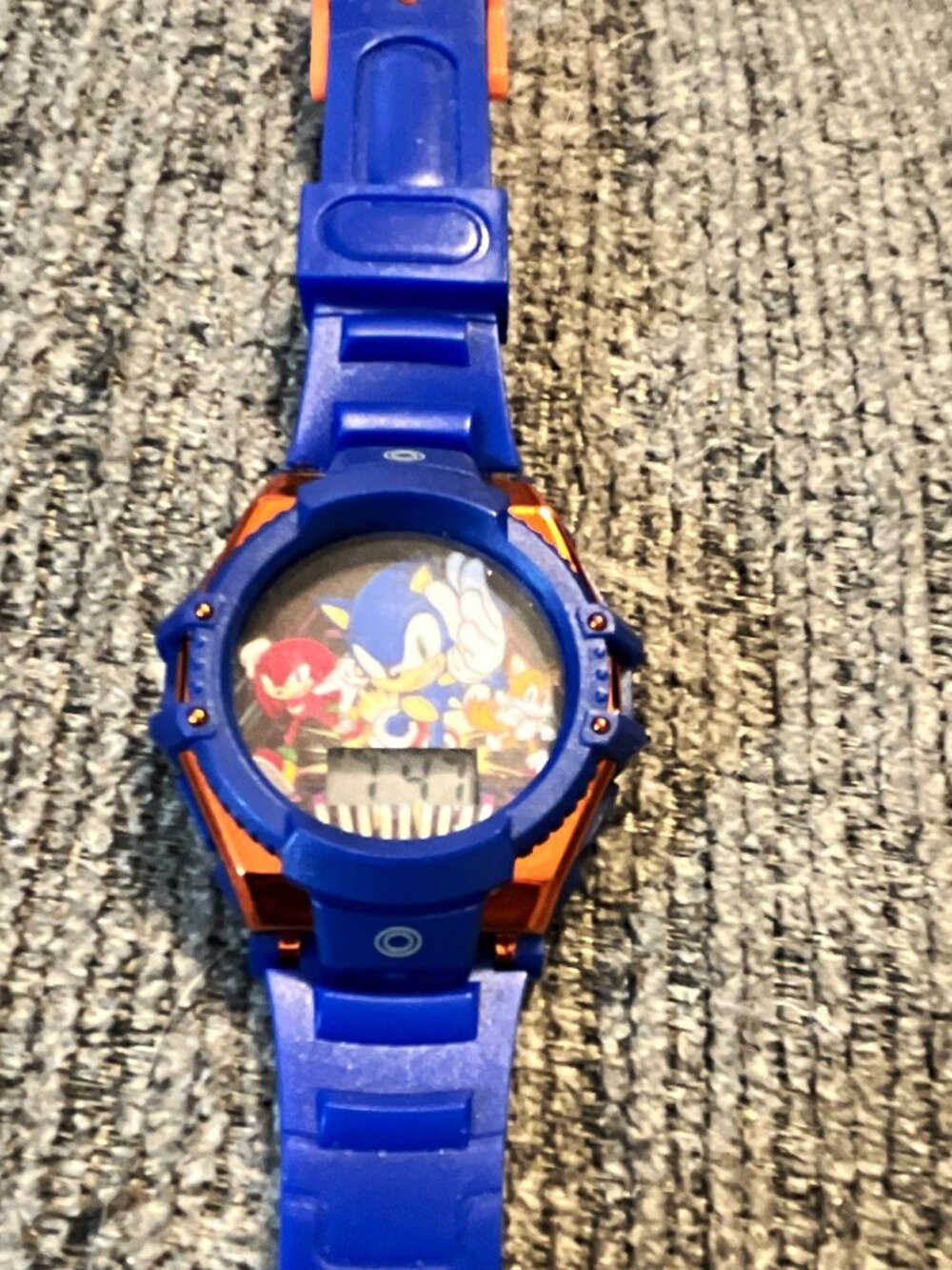 Accutime Sonic the Hedgehog Wristwatch Plastic Caseback 2016 MPN 065130